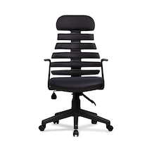 Ev Ve Ofis Çalışma Sandalyesi Bilgisayar Ve Yönetici Koltuğu Zebra Model Siyah