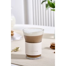 Karaca Leather Cool Touch Latte Bardağı 210 Ml Sedef Karaca Leather Cool Touch Latte Bardağı 210 Ml Sedef