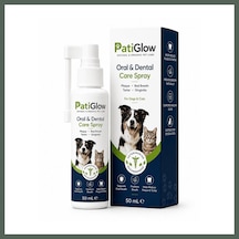 Bezos Patiglow Kedi Ve Köpek Ağız Ve Diş Bakım Spreyi 50 Ml Bzstk