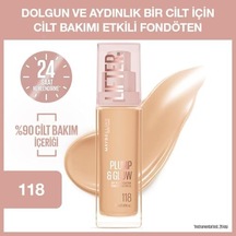 New York Lifter Niasinamid Ve Hyalüronik Asit İçeren Aydınlatan Fondöten - 118 0