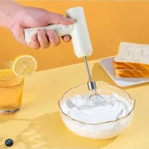 Ulzyvf Yumurta Yumurta Şarj Pişirme Pişirme Mutfak Mikser Krem Kek Hız Hamur Gıda Elektrikli El Edilebilir Çırpma Çırpıcı Çırpıcı Beyaz Beyaz Araçları 3 Dc Beyaz