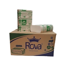 Rova Premium Z Katlama Kağıt Havlu 21x21 Cm 200'lü 1 Koli 12 Paket