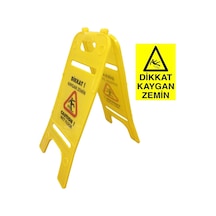 Lorex Kaygan Zemin Pvc Uyarı Ikaz Levhası Set