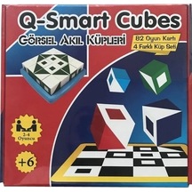 Q-Smart Görsel Beceri Küpleri Akıl ve Zeka Oyunu Smart Cubes