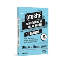 8. Sınıf Otorite Din Kültür Ve Ahlak Bilgisi 16 Deneme Indirimli