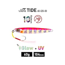Jig, Zoka, Suni Yem, Glow Uv Metal Jig, 60gr 10cm Jıgto Tide 60
