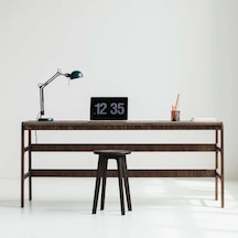 Woodesk Rustico Ahşap Çalışma Masası, Ceviz Renk Cpt4630-180 Ceviz