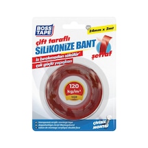 Boss Tape Akrilik Çift Taraflı Bant 24mmx2mt Bt-01 Diğer