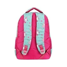 Waddell Tavşan Desenli Lisanslı İlkokul Çantası, Beslenme Çantalı Set, Çok Renkli 124-Pembe