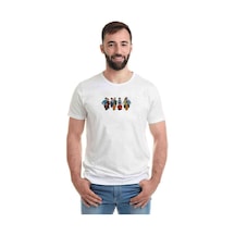 Southpark Baskılı Beyaz Erkek Tshirt