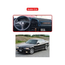 Bmw E36torpido Koruma Halısı Kırmızı Kenar