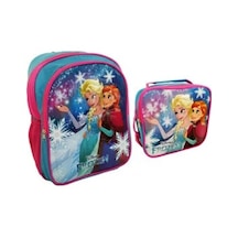 Frozen Okul Çantası Beslenme Çantası 2'li Set