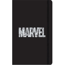 Marvel Lastikli Defter Ciltli 13x21 80 Yp Çizgili Çok Renkli