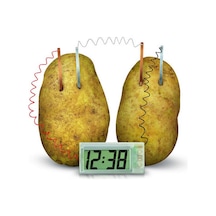 Ece Patates Saati Pil Yapma Deney Seti Saatli