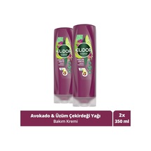 Elidor Avokado Ve Üzüm Çekirdeği Yağı Saç Bakım Kremi 2 x 350 ML