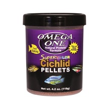Omega One Super Color Cichlid Large Pellets 15Lb / 6800gr.