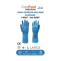 Fl3 Premium Gıda-temizlik-bulaşık Eldiveni Xl - 1 Koli - 144 Adet