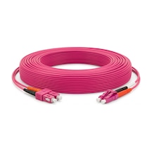 Alfafonet Sc/pc-lc/pc Multimode Om4 Dupleks 5 Metre Fiber Patch Cord