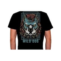 Wild Dog Pitbull Street Gang Style2 Tişört Unisex T-shirt 001