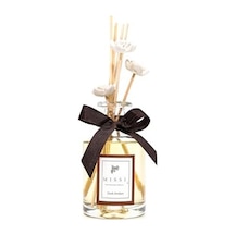 200 Ml Silindir Şişe Bambu Çubuklu Dark Amber Oda Kokusu Abundance Prosperity