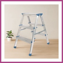 Gees Global Çift Basamaklı 3+3 Alüminyum Merdiven 69 Cm Gbzs