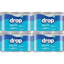 Drop Çift Katlı Kağıt Havlu 4 x 6'lı