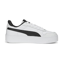 Puma Carina Street 389390 03 Kadın Sneaker Ayakkabı Beyaz Siyah 36-40 Beyaz - Siyah