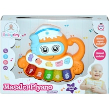 Oyuncak Ahtapot Masalcı Piyano Eğitici Öğretici Bebek Oyuncak