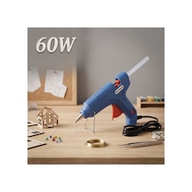 60w Sıcak Silikon Tabancası - Elektrikli - 11 Mm Mum Silikon Uyumlu