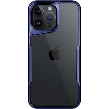 Apple iPhone Uyumlu 16 Pro Max Kılıf Boyi Silikon Kapak - Lacivert Bzsxx00 1