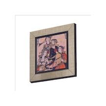 Müzisyen Kadınlar Minyatür Baskılı Mdf Magnet 7x7
