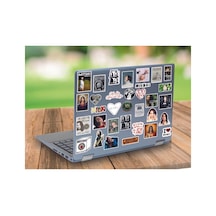 Mitski 32 Adet Laptop Tablet Telefon Ajanda Bullet Journal Motor Sticker - Suya Dayanıklı Etiket