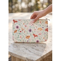 The Mia Clutch Flower 27 X 19 Cm Çok Renkli