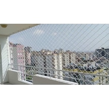 6mm 2x9mt Balkon Güvenlik Filesi Çocuk Emniyet Ağı