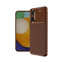 Oppo A38 Kılıf Auto Focus Karbon Kapak - Kahverengi 0.2M-Çok Renkli
