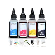 Canon Pixma E414 Yazıcı Uyumlu Kartuş Dolum Seti 4x100ml