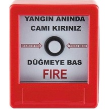 Sevimsel Kare İkaz Butonu 12-24-220v