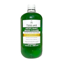 Terlans Sanatsal Boya Ve Fırça Temizleyici 1000 Ml Yağlı Ve Akrilik Boya Temizleyici - Artist Brush Cleaner - Sanatsal Malzeme Ve Fırça Temizleyici