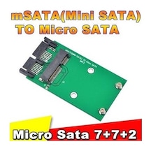 Msata Mini Sata To Micro Sata Mini Pcı-e Çevirici Dönüştürücü