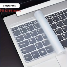Chuangyinshop 12-14 Inç Macbook Uyumlu Air/pro İçin Şeffaf Ultra İnce Su Geçirmez Klavye Koruyucu