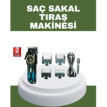 Ceylan Adam Güçlü Motorlu Paslanmaz Çelik Bıçaklı Saç Kesim Makinesi
