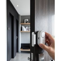 Manyetik Sensörlü Alarm 90 Db Sesli Uyarı Sistemi Uczzz7pillikapıalarmı-3