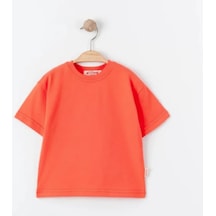Tiffany Baby & Kids Tiffany T-shirt Basic Süprem Mercan