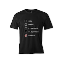 Uçuş - In Aviation Siyah Erkek Tshirt Uçuş - In Aviation Siyah Erkek Tshirt