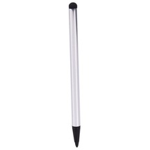 Gümüş Iphone/İpad Uyumlu /tablet/pc İçin Kapasitif Ve Direnç Kalem Stylus Dokunmatik Ekran Çizimi