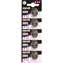 Maxell Cr2025 3v Lityum Bios Baskül Terazi Pili 5 Li Kartela 5 Adet