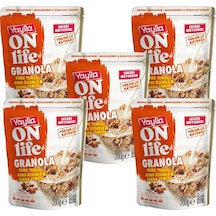 Yayla Onlife Kuru Yemişli Kuru Üzümlü Ve Turna Yemişli Granola 200 G X5