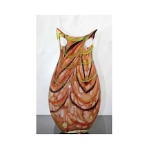Tr Murano Cam Tasarım Vazo - 42x21cm Genel