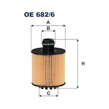 Yağ Filtresi - Fiat Tipo, 500, Panda, Punto, Doblo, Fiorino, Qubo, Egea, Mito - Fıltron-oe6826 00597234