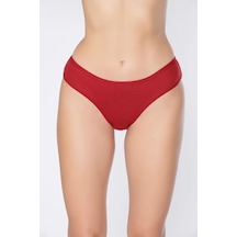 12 Adet Tutku Elit Bambu Bayan Derbi Bikini Külot Karışık Renk Çok Renkli